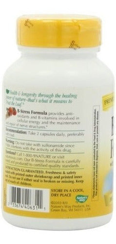 Nature's Way B-stress Con Eleuthero Siberiano, 100 Cápsulas