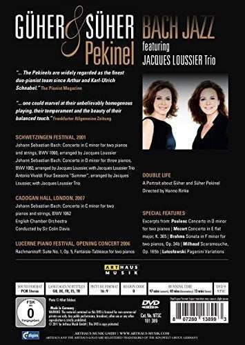 Bach Jazz, dvd
