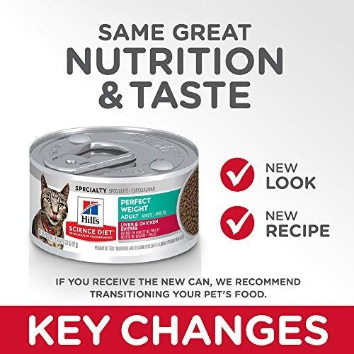 Hill's Science Dieta Adulto Peso Ideal Comida Húmeda Para