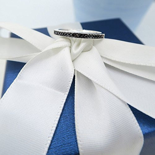 Anillo De Plata Esterlina Redonda