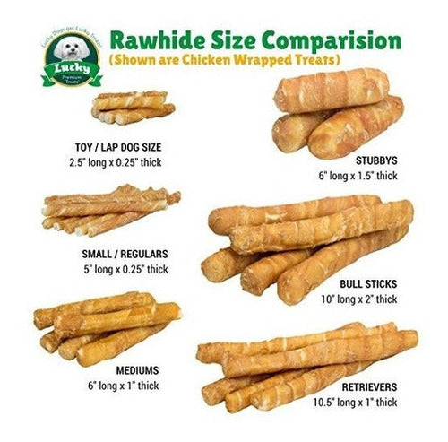 Pollo Envuelto En Pollo Masticables Para Perros