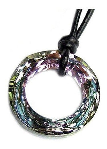 Colgante de cristal ligero