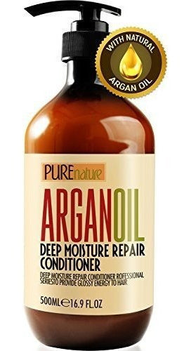 Acondicionador De Aceite De Argán Marroquí Sin Sulfato