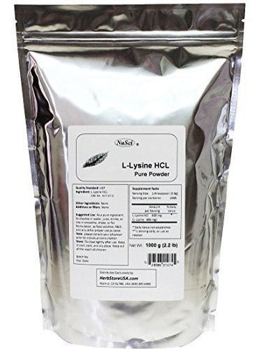 Lisina en polvo puro