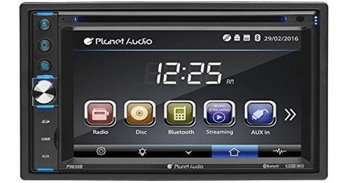 Planet Audio P9630B - Reproductor de DVD para coche