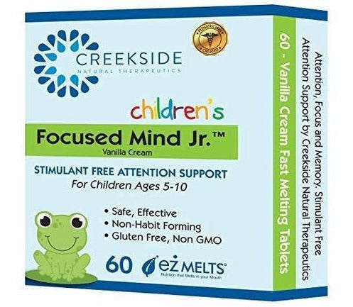 Focused Mind Jr. (ez Melts) Enfoque Y Memoria Para Niños