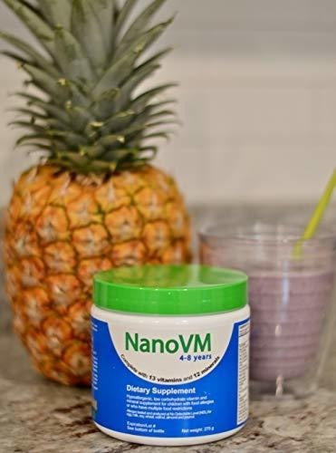 Solace Nutrition Nanovm 4-8 (275g) Suplemento De Vitaminas