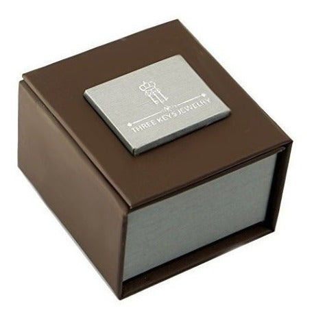 Anillos de boda de tungsteno multifacéticos Bandas de plata