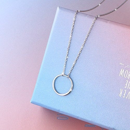 Collar de plata esterlina