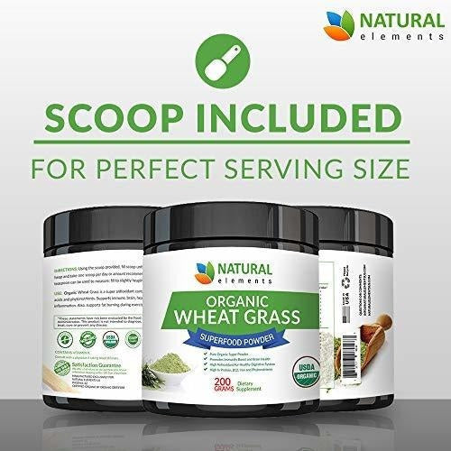 Polvo de pasto de trigo: Polvo De Pasto De Trigo Orgánico