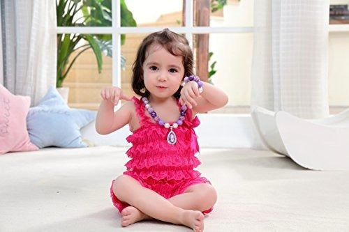 Amuleto Collar de amatista en forma de lágrima