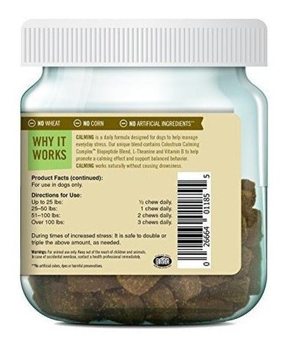 Calmante, apoyo conductual para perros medianos y grandes