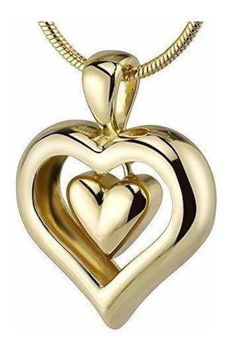 The Eternity Heart Oro 18kt Acabado Cremación Joyas Urna