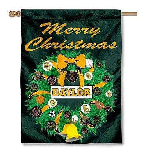 Bandera De La Guirnalda De La Navidad