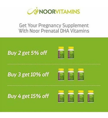 Vitaminas prenatales con DHA 30 Cápsulas Blandas