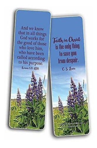 Escrituras tarjetas (60 unidades) con mensajes bíblicos