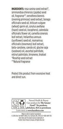 Burt's Bees Aceite Facial De Nutrición Completa