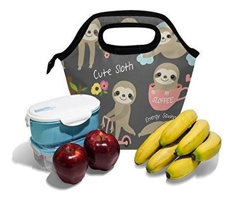 La Bolsa De Asas Del Almuerzo Calentador De Neopreno Aislado