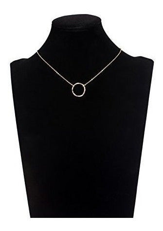 Collar 14k Gold Fill Dainty Round