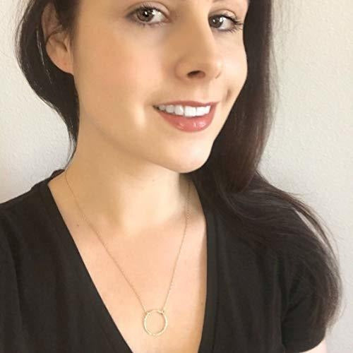 Collar 14k Gold Fill Dainty Round