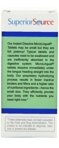 Vitamina B12 Tabletas, 5000 Mcg, 100 capsulas