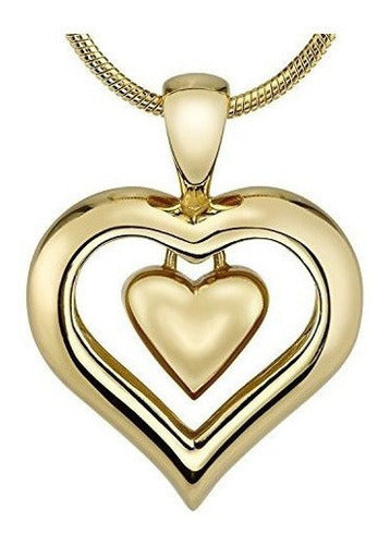 The Eternity Heart Oro 18kt Acabado Cremación Joyas Urna