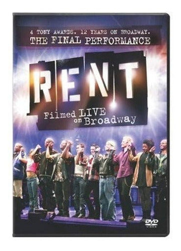dvd Alquiler Filmado En Vivo En Broadway dvd