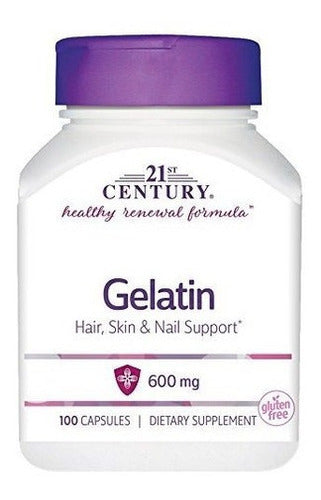 Gelatina 600 Mg, 100 Cápsulas