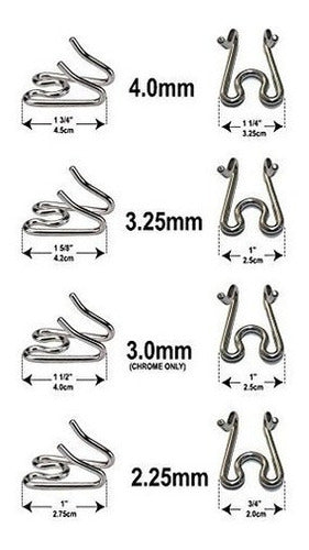 Collar De Punta Pinza De Acero Inoxidable 2.25 Mm