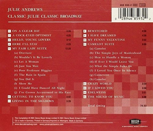 Julie Clásico, Broadway Clásico