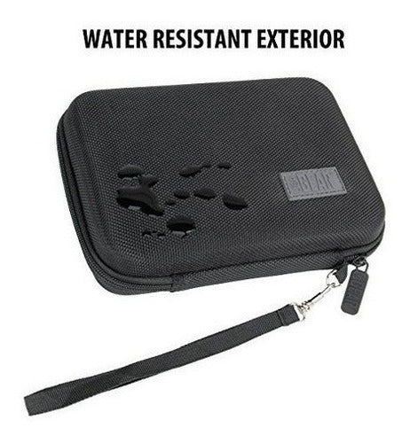 Estuche protector Con exterior rígido y correa