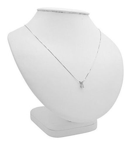 Collar Colgante Con Solitario De Diamante Certificado