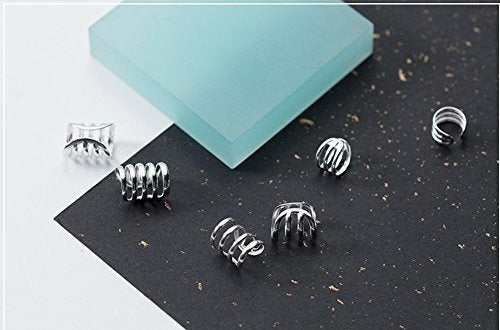 zarcillos Plata de Ley 925 Multi Circulos