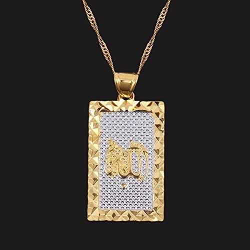 Colgante de Gargantilla de Platino 24k