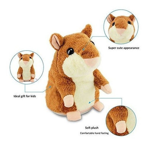 Peluche electrónico de hámsters