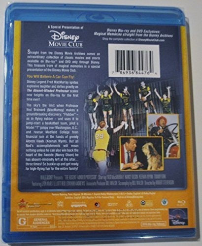 Disney The Absent Minded Professor 55 Aniversario De Blu-ray