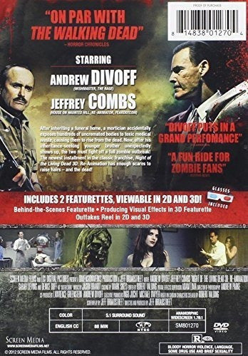 Noche De Los Muertos Vivientes 3d: Re-animación