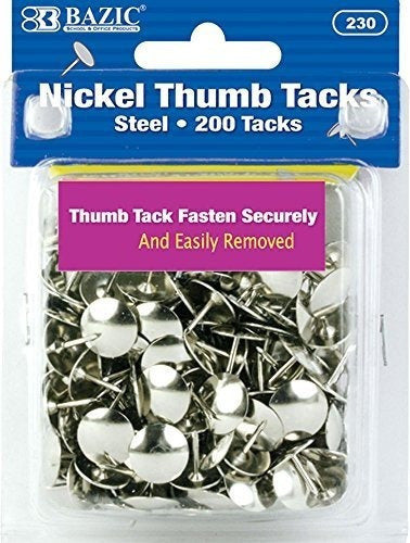 Tachuelas de plata Bazic.