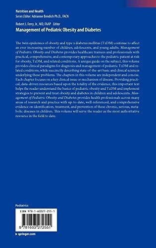 Manejo De La Obesidad Y Diabetes Pediátrica
