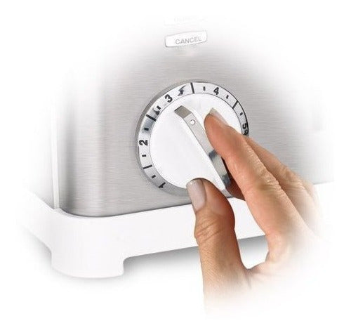 Cuisinart Cpt-180w Metal Classic Tostadora De 4 Rebanadas