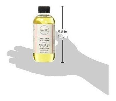 8 5 Oz Aceite De Linaza Refinado