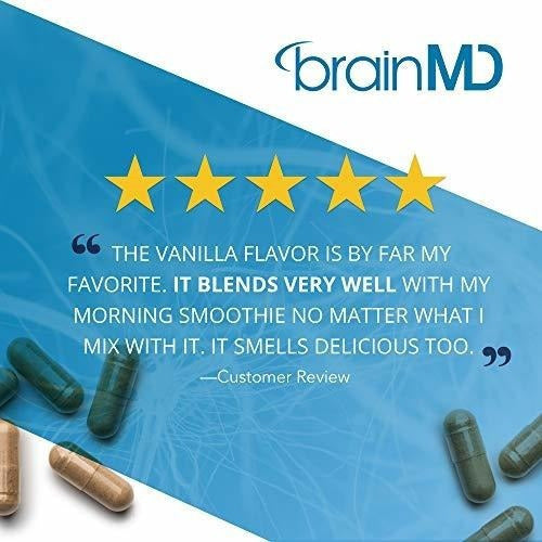 Dr. Amen Brainmd Omni Protein Vanilla 2.38 Lbs Polvo De