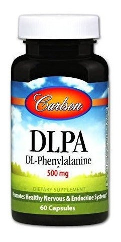 DLPA DL-fenilalanina, 500 mg - 60 Cápsulas