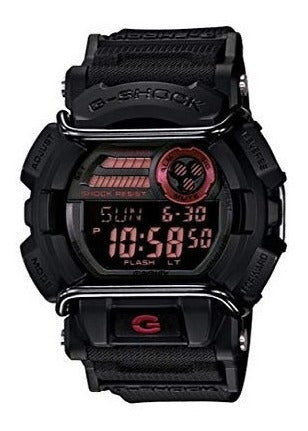 Reloj Deportivo Con Resina Negra Para Hombres