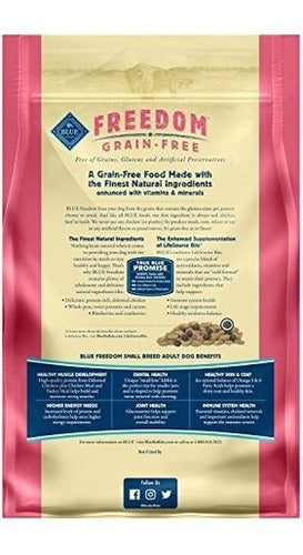 Receta Libre De Grano Azul Buffalo Freedom Para Perro,