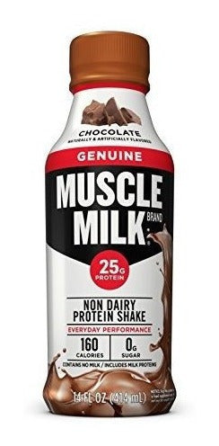 Batido De Proteína Genuina Muscle Milk, Chocolate, Proteína