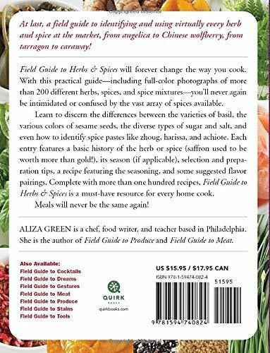 Guía De Campo De Hierbas Y Especias: Cómo Identificar,
