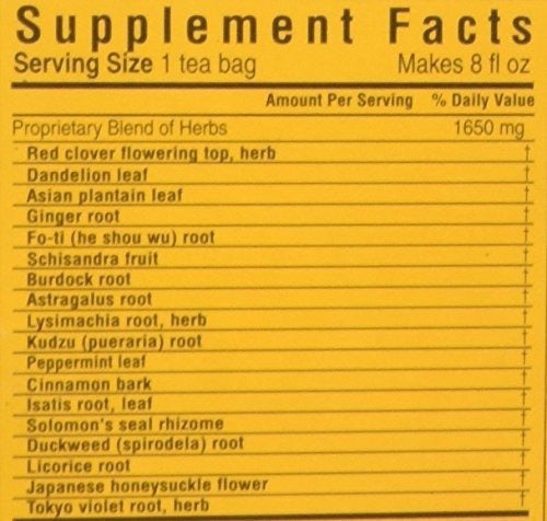 Té De Tres Hojas Té Desintoxicación