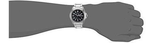 Reloj De Acero Inoxidable Con Día