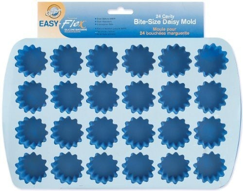 Silicone Bite Daisy Pan de 24 cavidades